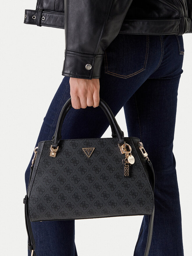 Guess Дамска чанта Guess Noelle II HWBG96 72070 Сив