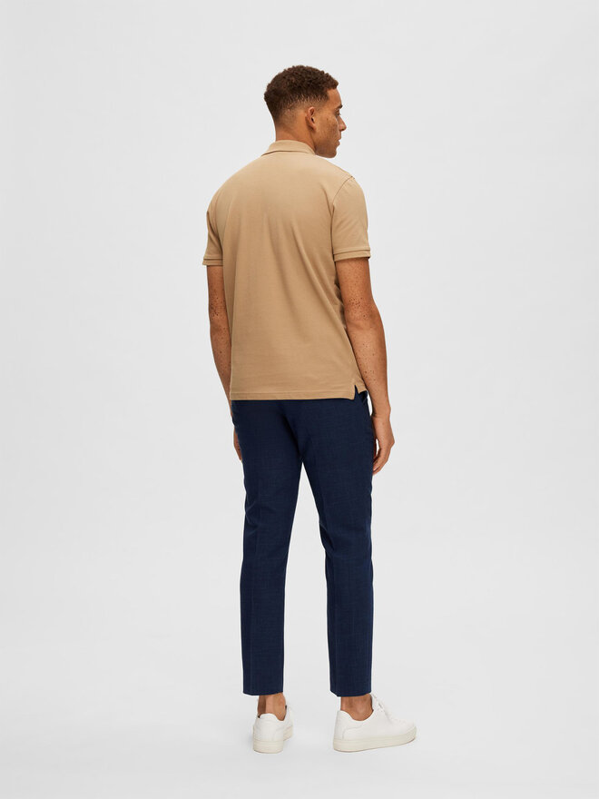 Selected Homme Selected Homme Pólóing 16087839 Bézs Regular Fit