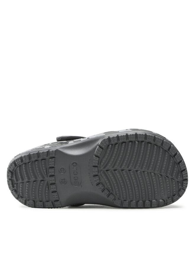 Crocs Pantoletten Crocs Classic Camo Clog 207594 Grau