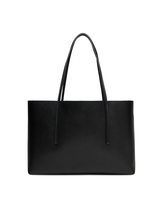 Calvin Klein Τσάντα Calvin Klein Foil Logo Tote W/Pouch LV04F3274G Μαύρο