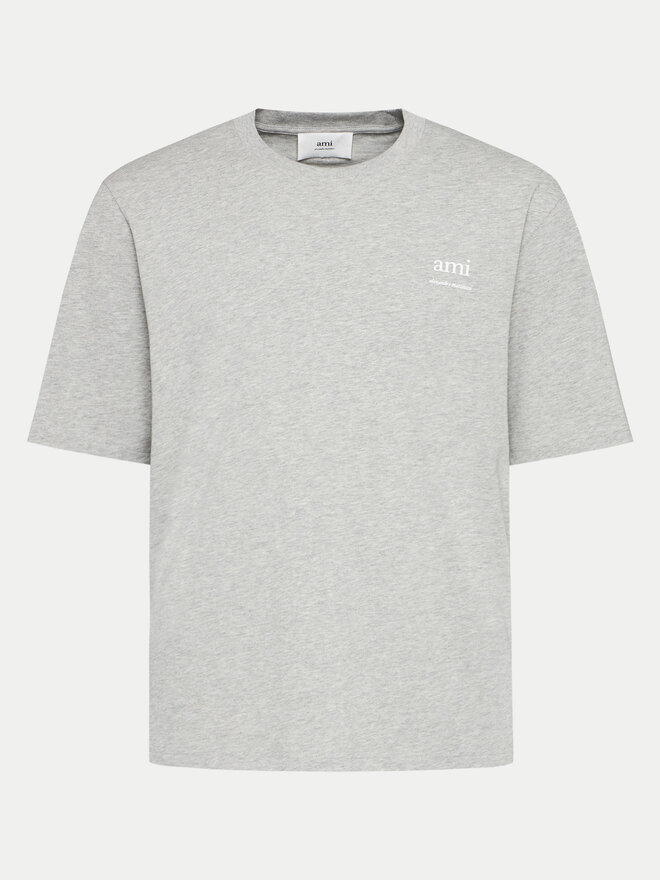 AMI PARIS AMI PARIS Camiseta UTS024.726 0951 Gris Regular Fit