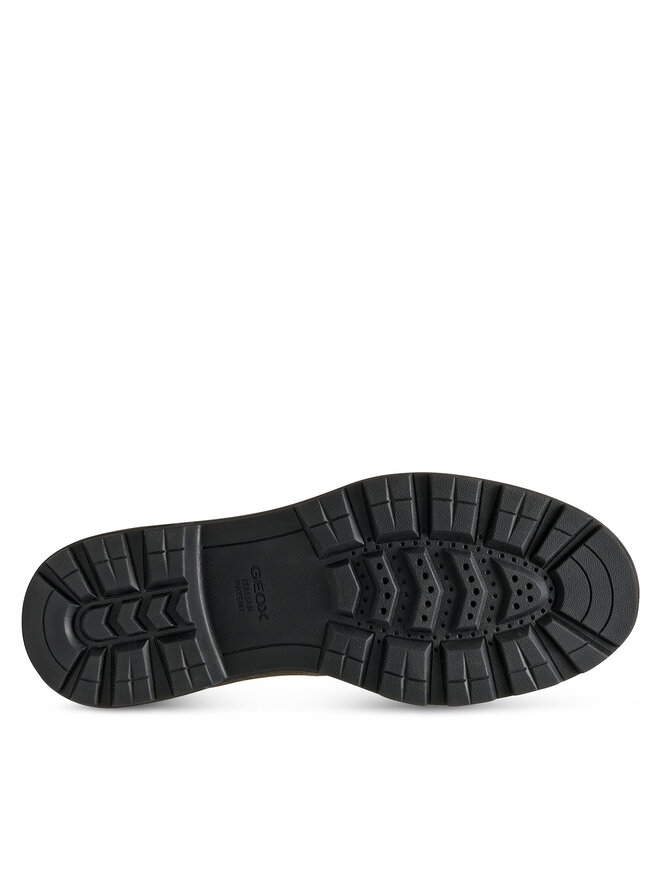Geox Kotníková obuv s elastickým prvkem Geox U Meiern U56LZA 00023 C3009 Khaki