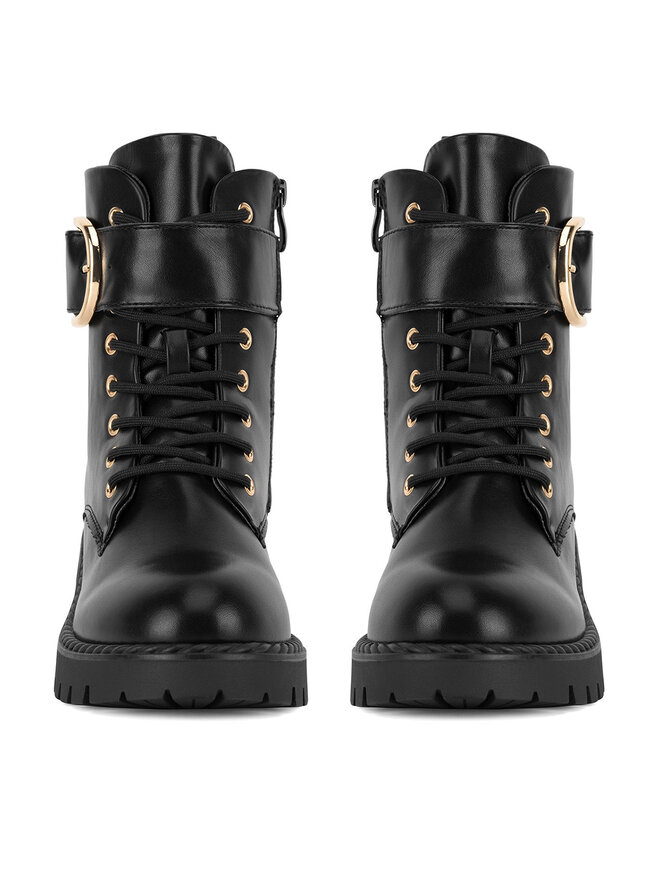 DeeZee Schnürschuhe DeeZee WS6116-11 Schwarz