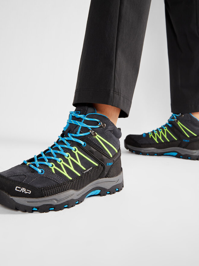 CMP Bakancs CMP Kids Rigel Mid Trekking Shoes Wp 3Q12944J Fekete