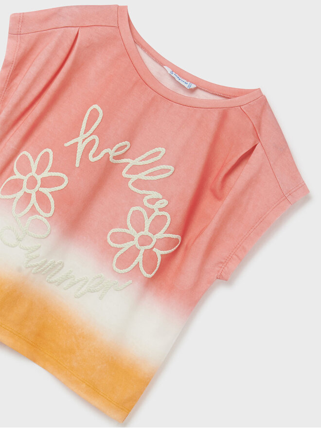 Mayoral Mayoral T-Shirt 6055 Korallenfarben