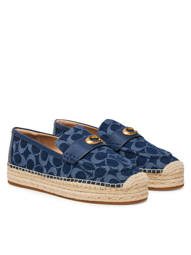 Coach Espadrilky Coach Camilla CAS73 Tmavomodrá