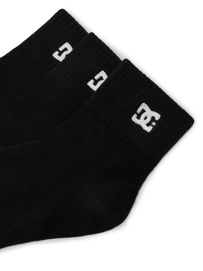 DC Zoknik DC AS_DC_01Z_SS25 (3-PACK) Fekete