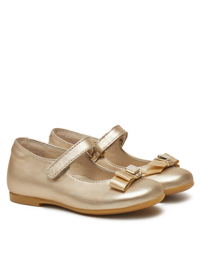 Tommy Hilfiger Балеринки Tommy Hilfiger Ballerina T1A3-33927-0220 S Златист