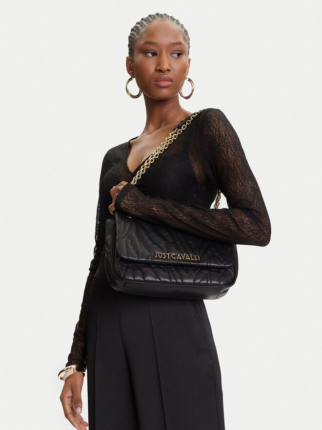 Just Cavalli Handtasche Just Cavalli 78RA4BE3 ZSB23 Schwarz