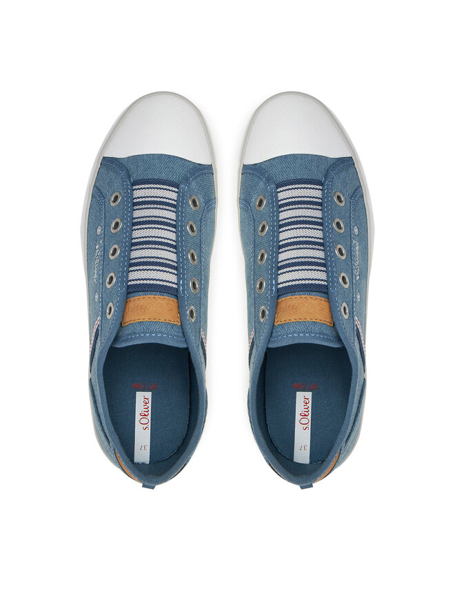 s.Oliver Sneakers aus Stoff s.Oliver 5-24707-42 Blau