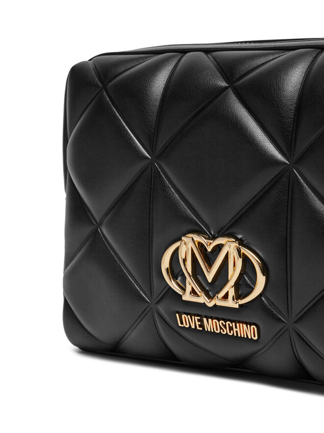LOVE MOSCHINO Kosmetyczka LOVE MOSCHINO JC5302PP1MLC0000 Czarny