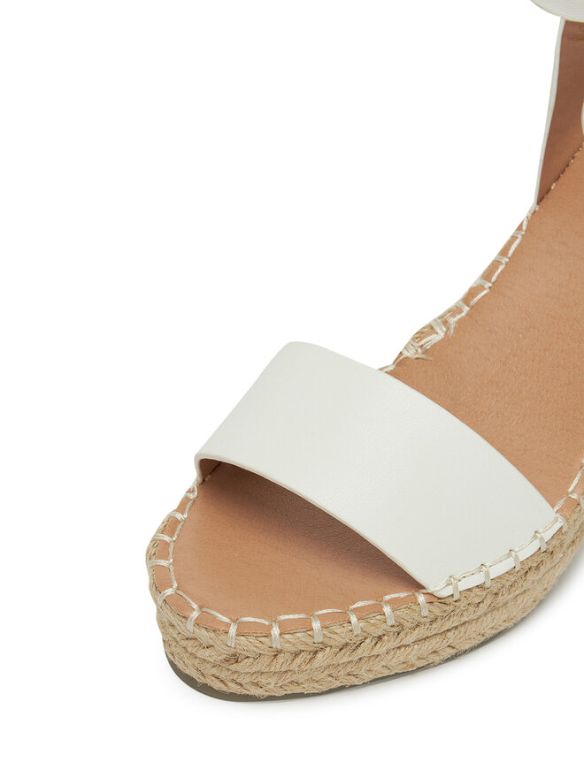 DeeZee Espadrilky DeeZee JSZ2022-06 Biela