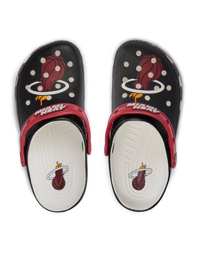 Crocs Παντόφλες Crocs Crocs Classic Nba Miami Heats Clog 208861 Μαύρο