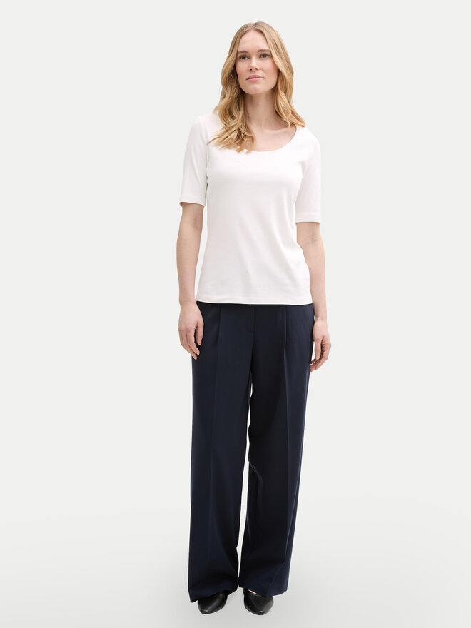 Tom Tailor Tom Tailor Marškinėliai 1045541 Balta Regular Fit