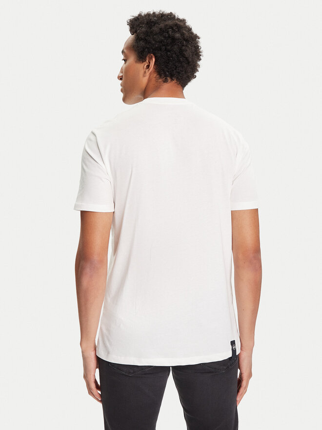 Armani Exchange Armani Exchange Camiseta XM001853 AF10356 U0009 Blanco Regular Fit