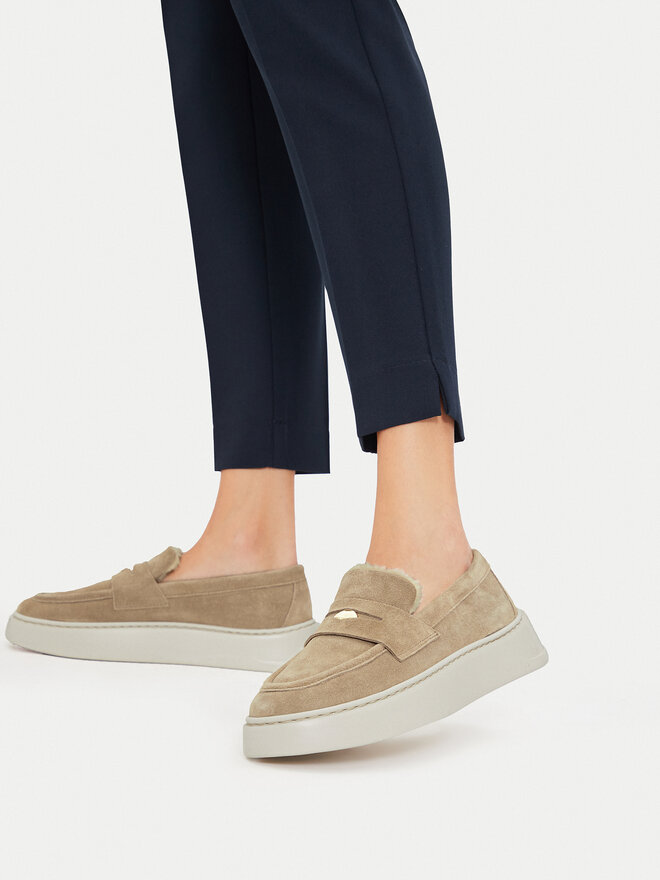 Loafers Furla Sport Loafer YI35SPT BX3490 Marron chaussures