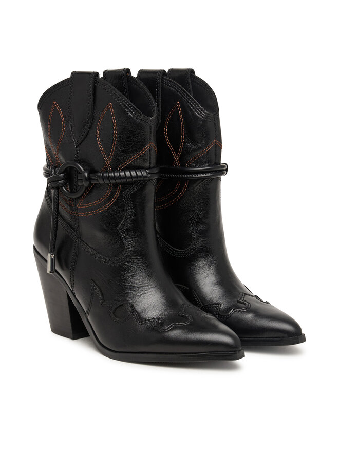 Aldo Ковбойські чоботи Aldo Nuwestern 14447797 Чорний