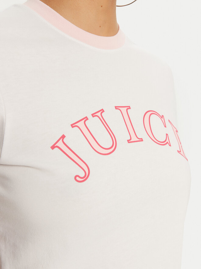 Juicy Couture Juicy Couture T-Shirt College Gf JCSCT224414 Weiß Regular Fit