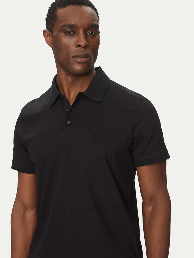 Calvin Klein Jeans Calvin Klein Jeans Поло LV040HM281 Чорний Regular Fit
