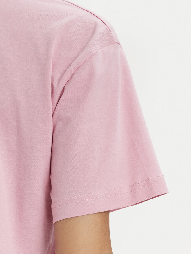 Lee Lee Camiseta 112350207 Rosa Relaxed Fit