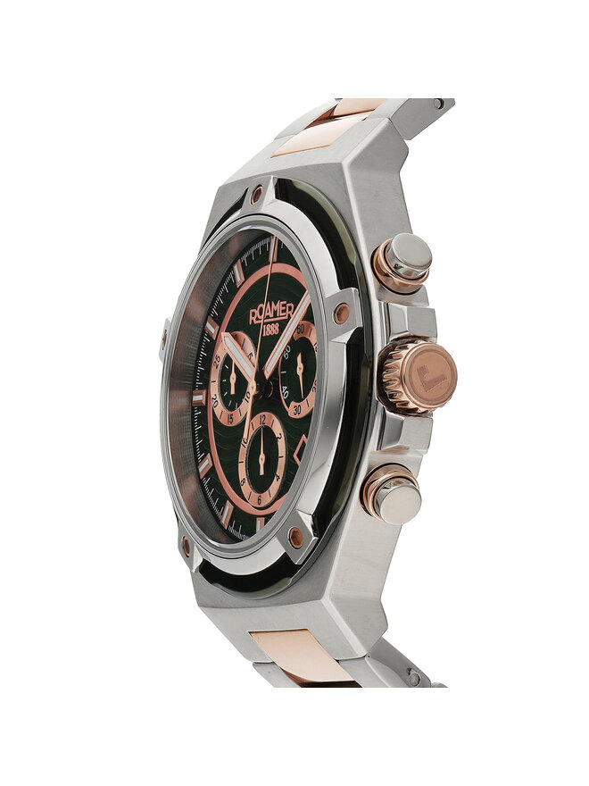 Roamer Reloj Roamer Tempomaster Chrono 221837 49 75 20 Plata