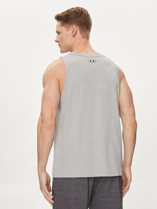 Under Armour Under Armour Tank top marškinėliai Ua Sportstyle Logo Tank 1382883-035 Pilka Loose Fit