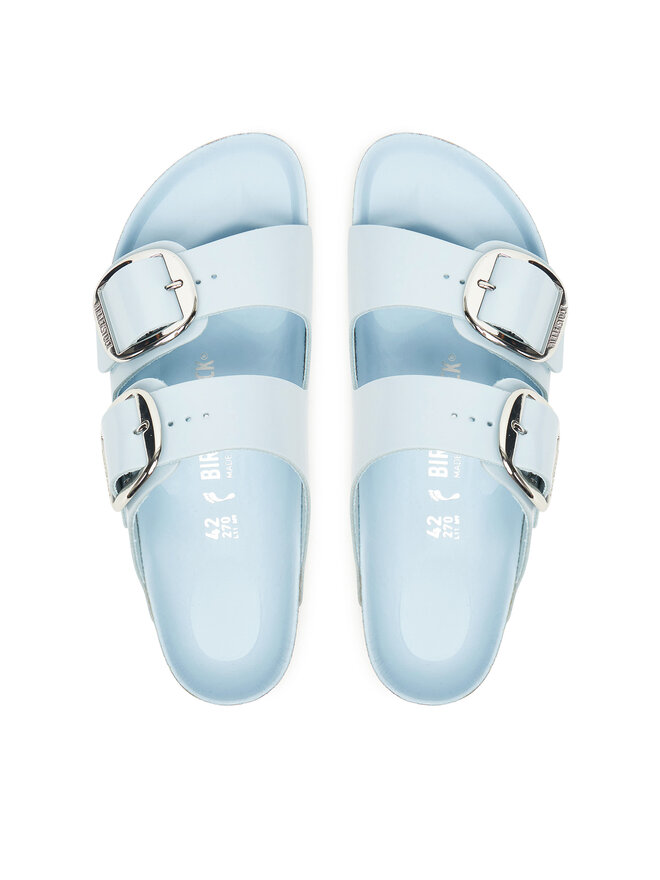 Birkenstock Pantoletten Birkenstock Arizona Big Buckle Hex 1030374 Himmelblau
