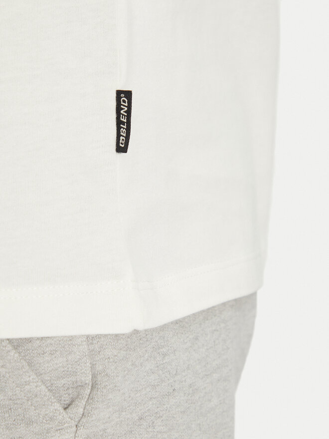 Blend Blend Camiseta 20717764 Blanco Regular Fit