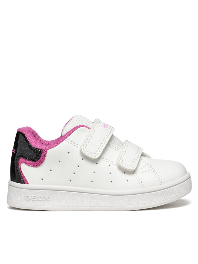 Geox Sneakersy Geox B Eclyper Girl B365MA 0BCKC C0404 Biały