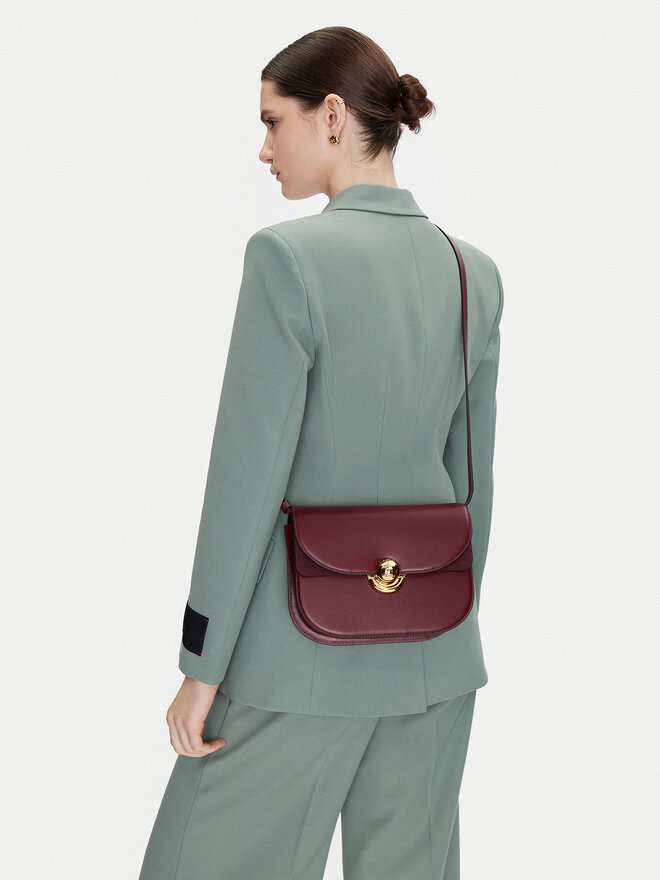 Furla Torebka Furla Sfera Borsa A Tracolla S Vaniglia WB01355 BX0428 26700 Bordowy