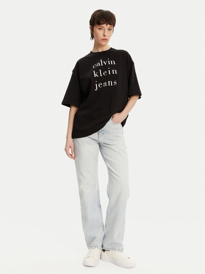 Calvin Klein Jeans Calvin Klein Jeans Camiseta LV047B827G Negro Relaxed Fit