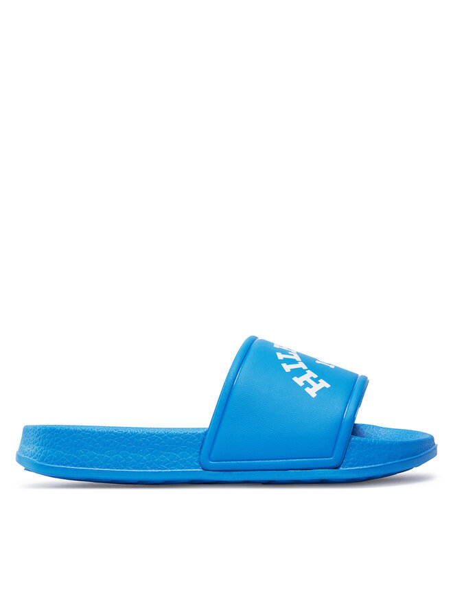 Tommy Hilfiger Pantoletten Tommy Hilfiger Logo Pool Slide T3B0-33457-1172 Blau
