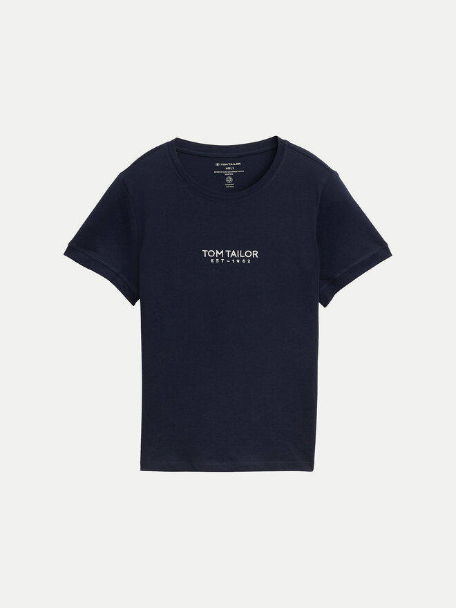Tom Tailor Tom Tailor Póló 1045543 Sötétkék Regular Fit