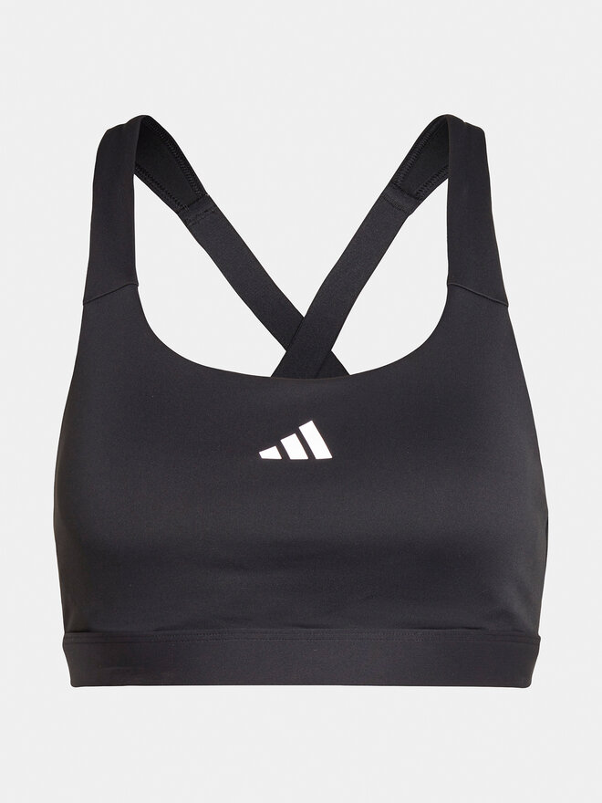 adidas Спортивний бюстгальтер TLRDREACT IQ3382 Чорний | evzuttya
