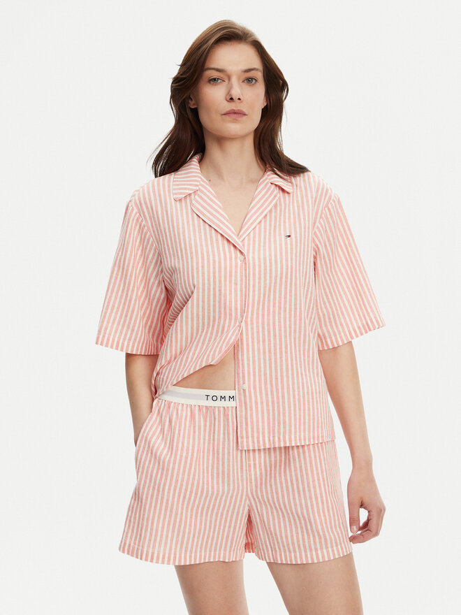 Tommy Hilfiger Tommy Hilfiger Піжама UW0UW05799 Оранжевий Regular Fit