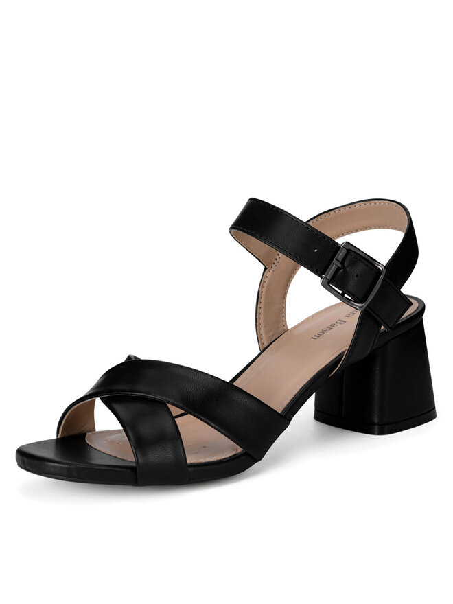 Clara Barson Босоніжки Clara Barson WSS21574-01 Чорний