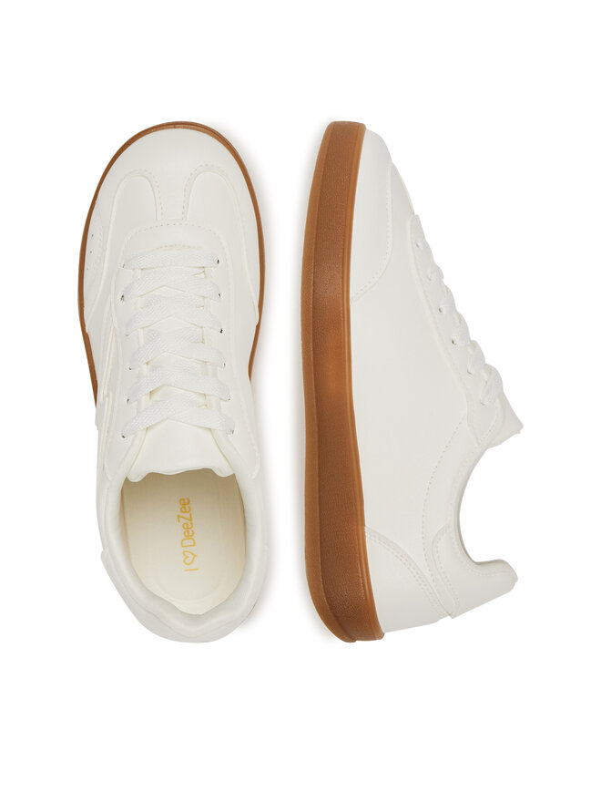 DeeZee Sneakersy DeeZee AM25219 Biela