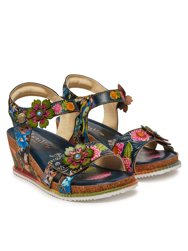 Laura Vita Sandalias Laura Vita Bonito 13 Azul marino