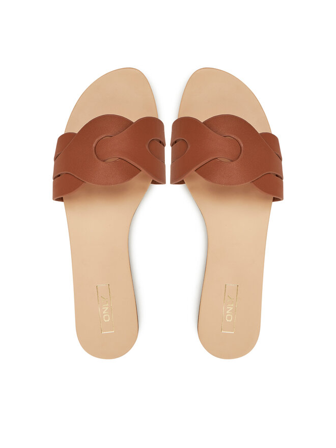 ONLY Shoes Pantoletten ONLY Shoes Onlfeli-6 Braun
