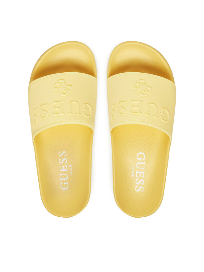 Guess Klapki Guess E5GZ07BB00F Żółty