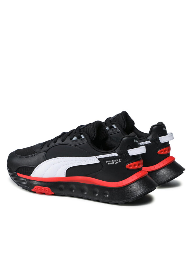 Puma Снікерcи Puma Wild Rider Route 381597 01 Чорний