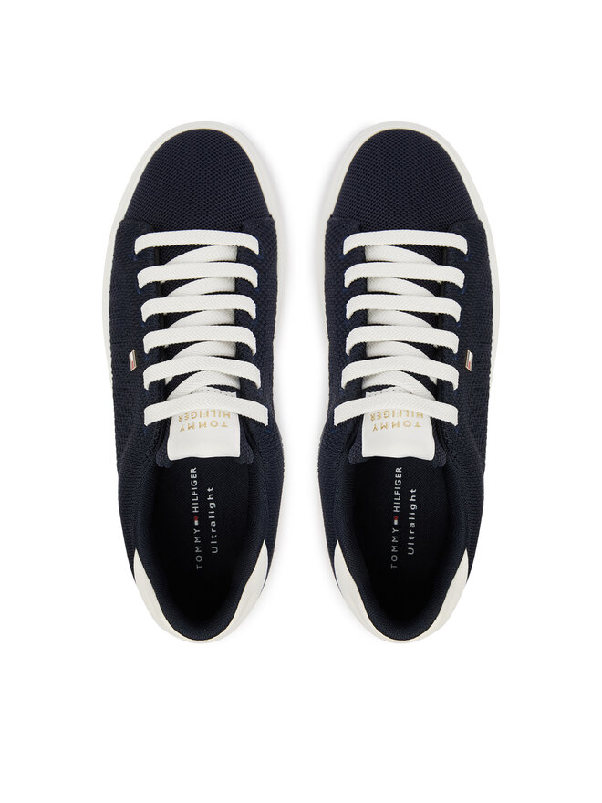 Tommy Hilfiger Sneakers Tommy Hilfiger Th Icon Light Knit Sneaker FW0FW09401 Schwarz