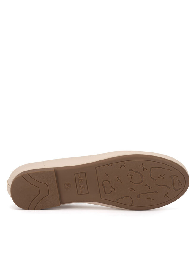 Nelli Blu Baleriny Nelli Blu CS23350-01 Beżowy