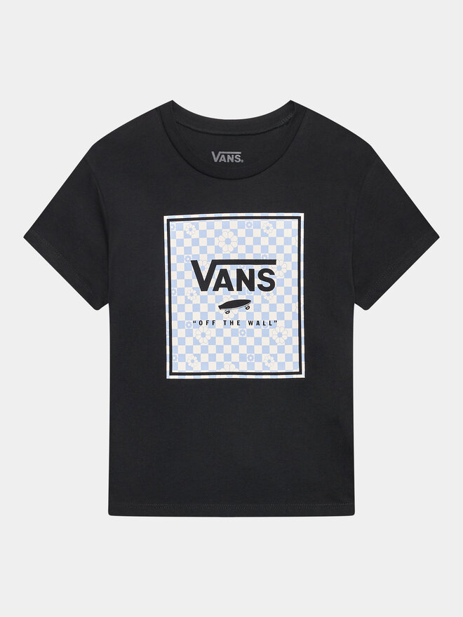 Vans Vans T-Shirt Box Fill Floral Crew VN00078E Μαύρο Regular Fit