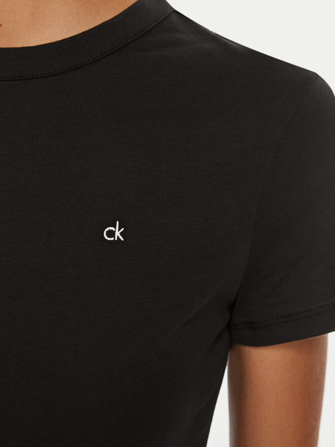 Calvin Klein Calvin Klein T-Shirt Emb Graphic K20K208061 Μαύρο Slim Fit