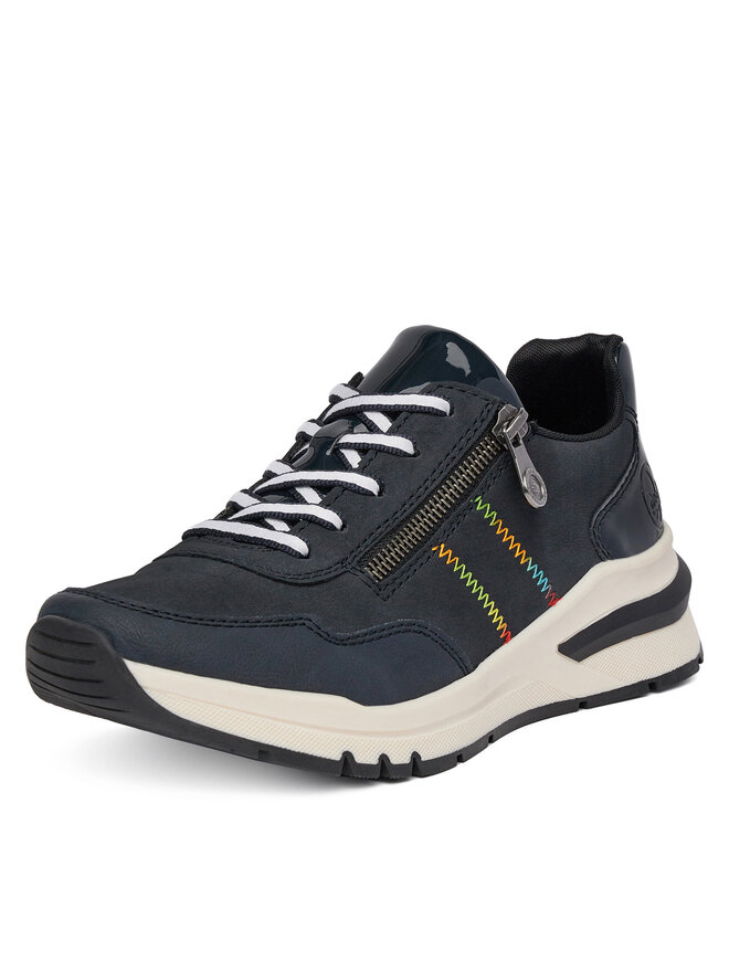 Rieker Sneakers Rieker M6601-14 Bleumarin
