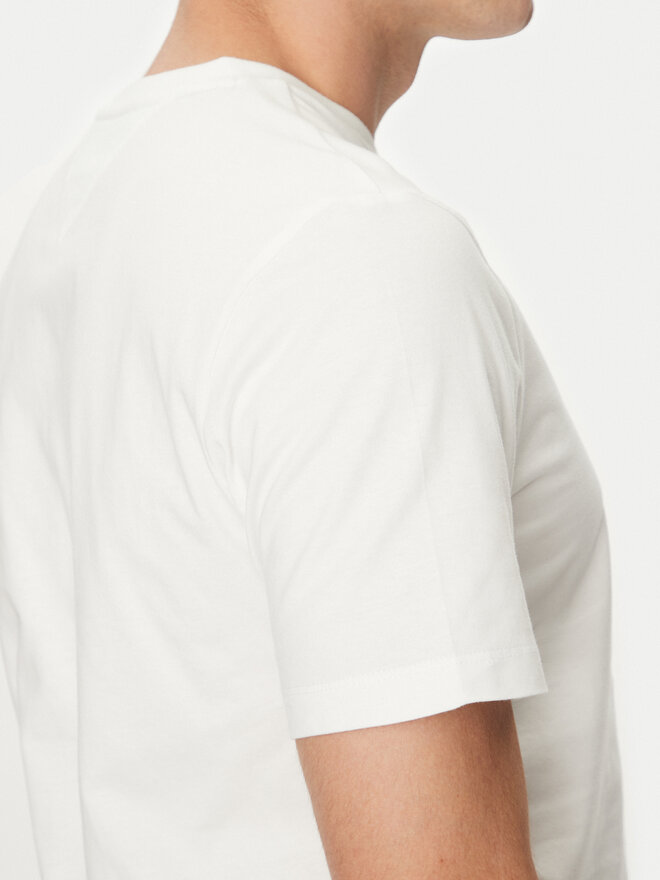 Tommy Hilfiger Tommy Hilfiger Camiseta Essential V-Neck Tee MW0MW39249 Blanco Regular Fit