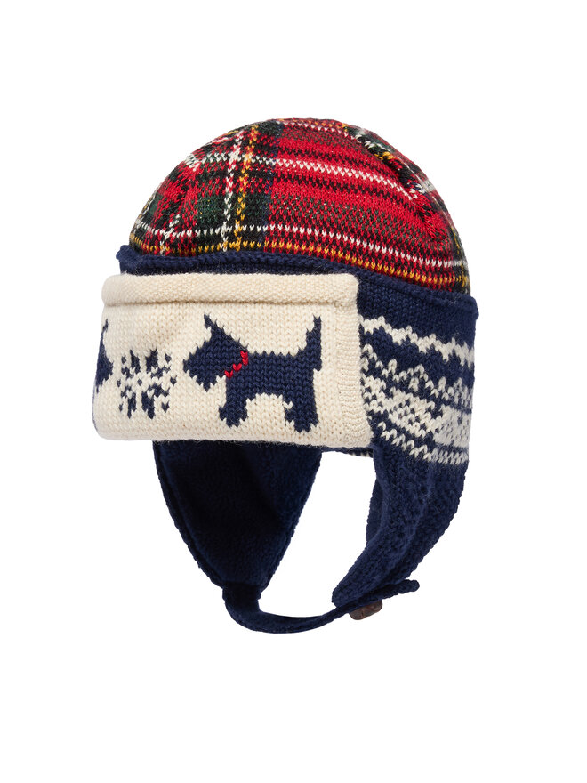 Polo Ralph Lauren Set Mütze und Socken Polo Ralph Lauren Holiday Hat Boot Set 320B29055001 Dunkelblau