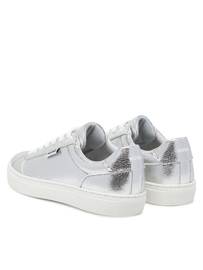 HUGO Sneakersy HUGO 50541657 040 Stříbrná