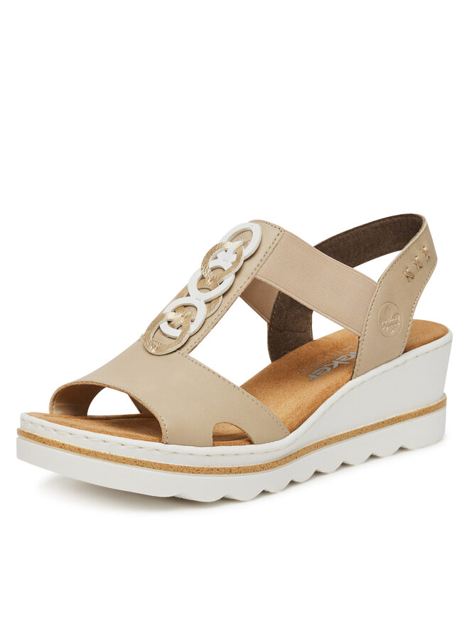 Rieker Sandales Rieker 67498-62 Bēšs